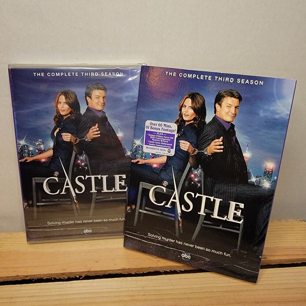 DVD Castle Season Three w/ Outter Sleeve SEALED